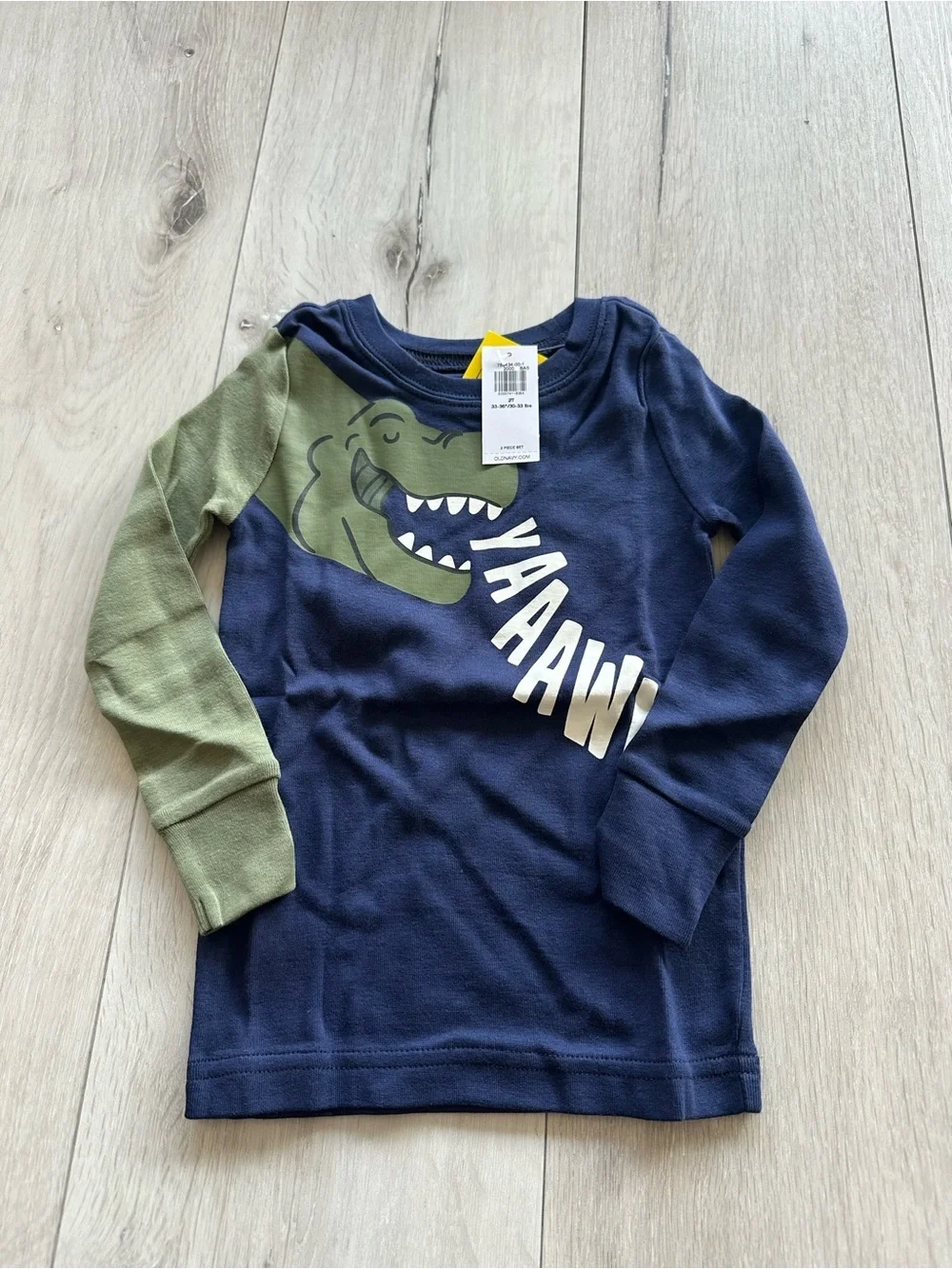 Old Navy Unisex Snug-Fit Graphic Sleep Set Blue 2T NWT IN PACKAGE